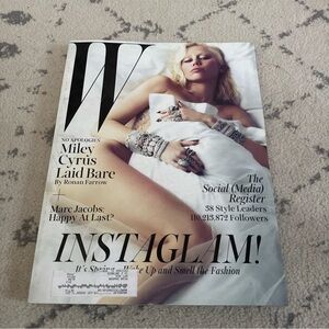 W Magazine March 2014 Cover: Miley Cyrus Laid Bare, Ronan Farrow Instagram Issue